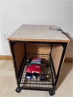 Rolling File Cabinet W/contents