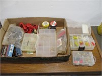 Box of Misc Fishing Tackle