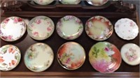 Ten porcelain plates from Austria