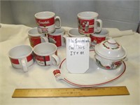 Westwood 1984 Campbell's Soup Ceramic Dinner Ware