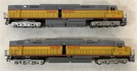 lot of 2 Union Pacific HO Train Engines