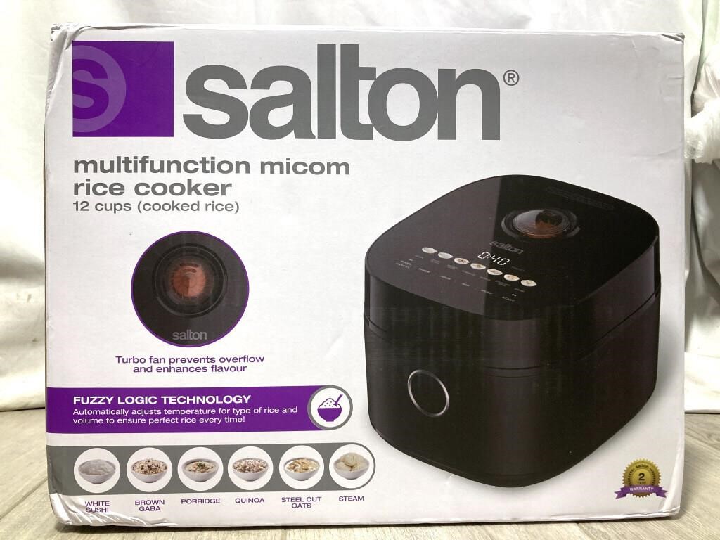 Salton Multifunction Micom Rice Cooker