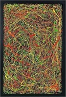 Original Drip Painting in style of Jackson Pollock