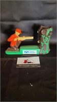 The Sportsman metal coin bank
