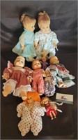 Vintage rubber dolls