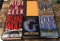 Lot of 6 James Patterson Hardcover Books