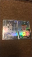 2016 Bowman chrome refracture rookie lot Ronnie