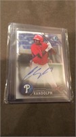 Cornelius Randolph 2016 Bowman chrome auto RC