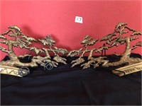 Sexton USA Brass Bonsai Wall Decor