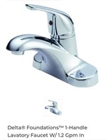 Foundations Lavatory Faucet-Chrome B510LF-PPU-ECO
