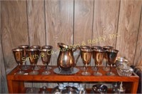 Silver Pitcher, Silver Cups, Bowls