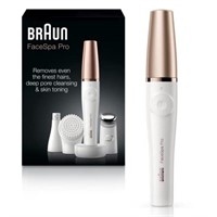 Braun Facespa Pro 911 Facial Epilator With 3 Extra