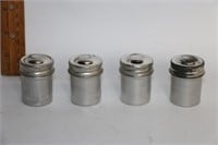 4 Metal Film Canisters