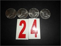 Lot of 4 - 1988 D Kennedy Half Dollars