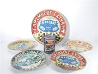 4 assiettes de collection Camembert Bia 2004