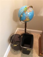 Globe & 2 Waste  Baskets