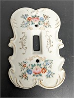 Japanese Porcelain Light Switch Cover