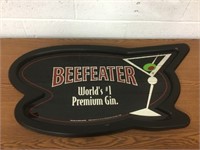 Framed Beefeater Gin Bar Mirror - 26.5" x 13"