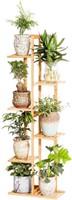 Copree Bamboo 6 Tier 7 Potted Plant Stand