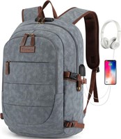 NEW $65 Adult Canvas Laptop Backpack