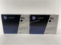 (2) NEW HP Laser Jet 90A Print Cartridge