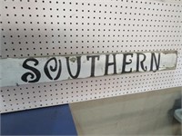 WOOD SOUTHERN SIGN