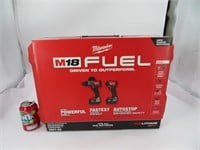Milwaukee M18 Fuel neuf, set de 2 outils sans fil