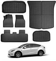 New 2020-24 Floor Mats for Tesla Model Y 5-Seater