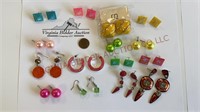 Fashion & Costume Jewelry ~ Earrings ~ 15 Pair