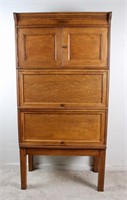 Antique Yawman MFG Co. Stackable File Cabinet