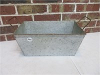 Galvanized Metal Box 8x14x6