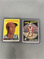 1958 and 1959 Frank Robinson Cards