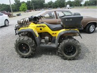 538-HONDA FOREMAN 4X4 525 HRS-RUNS/DRIVES