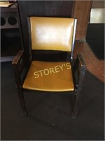 Yellow Stacking Dining Chair