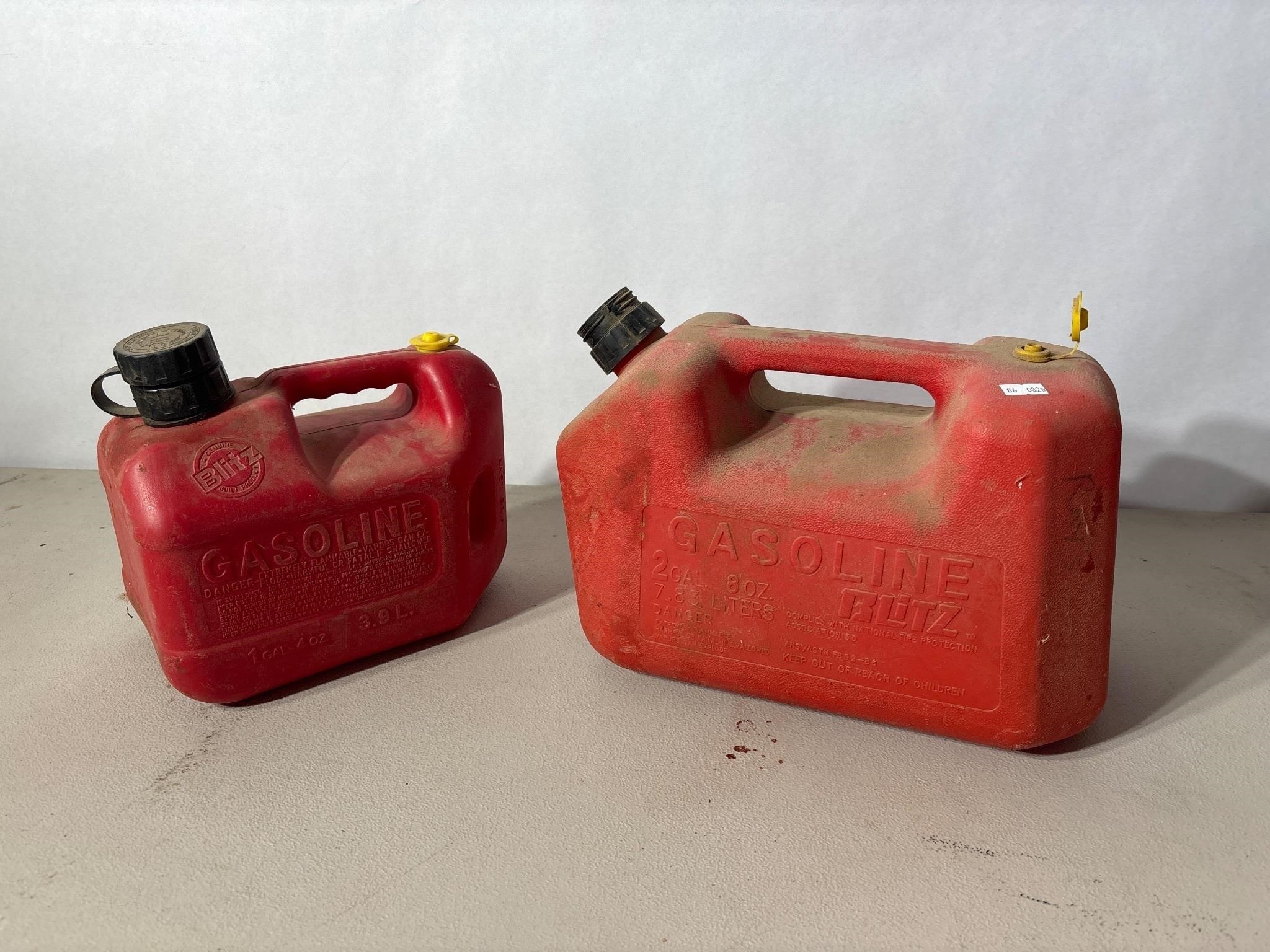 Gas Cans Qty 2