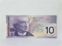 2001 $10 Dollar Canada No Security Strip