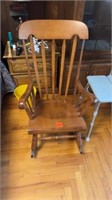 ADULT SIZE WOOD ROCKING CHAIR