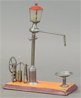 RR WATER STATION WITH OIL LAMP