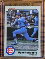 1983 Fleer Ryan Sandberg Rookie Card