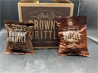 Brownie brittle - chocolate chip & salted caramel