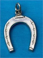 Sterling Silver Horseshoe Charm 1.69 Grams