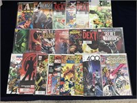 Mixed Lot Marvel & DC Comic Books