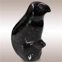 Fine Inuit Soapstone Bird Carving, Probably From T
