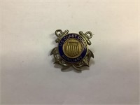 US Coast Guard Aux pin/button