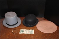 (2) hats; Baret; watch; Bank Of Korea