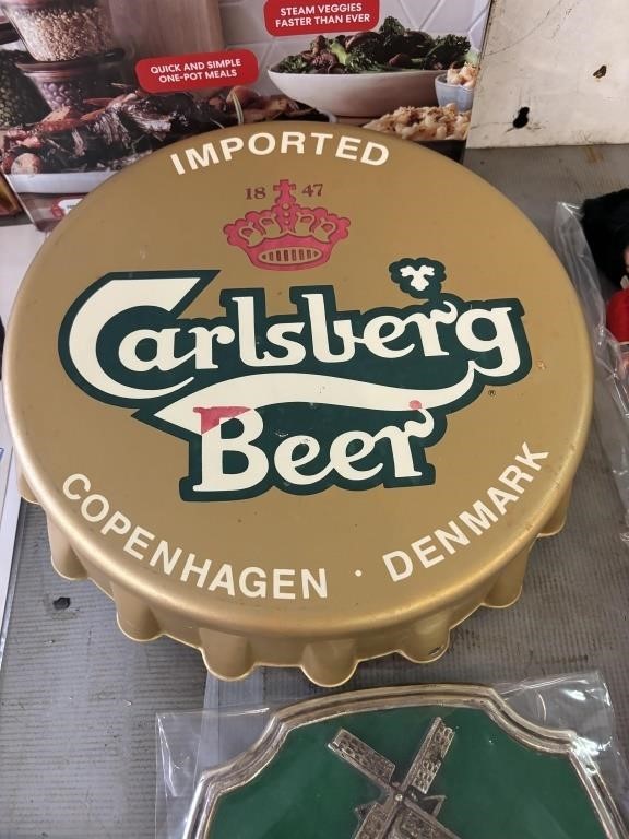 Carlsberg beer sign