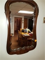 OLD WOOD MIRROR