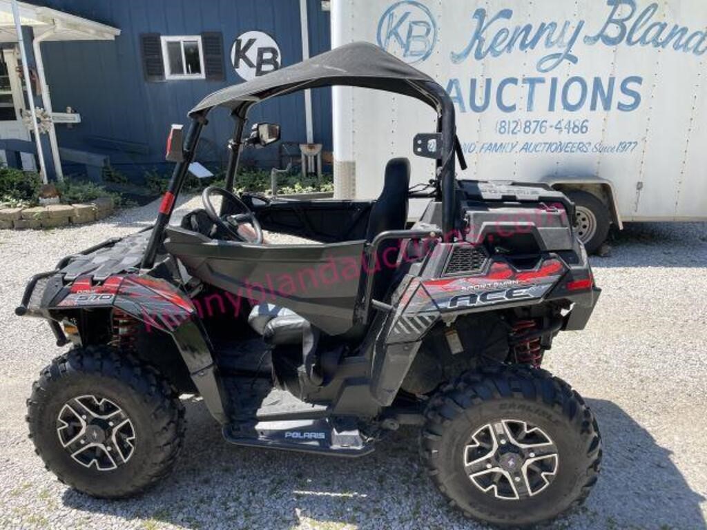 Tues, May 21 Online Auction: Polaris ATV