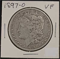 1897-O MORGAN DOLLAR VF