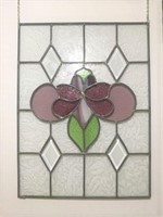 Leaded Stained Glass Panel